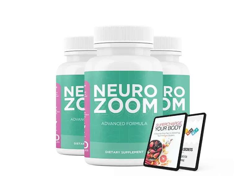 NeuroZoom 3 Bottles - Popular Package